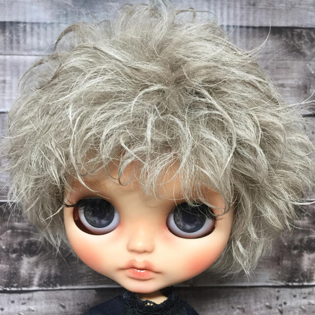 blythe _w-280グレージュ✨トスカナラムフルスキンウィッグ