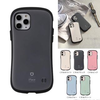 iPhone - 新品⭐︎アイフェイス くすみブラック マット仕上げ かわいい