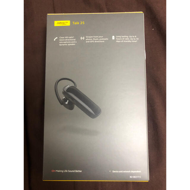 Jabra 片耳イヤホン Talk 25 新品未使用未開封 2個セット 1