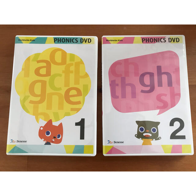 ワールドワイドキッズ フォニックス PHONICS DVD 3+4