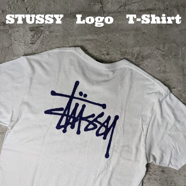 STUSSY ステューシー 両面ロゴ入りビッグシルエットメキシコ製