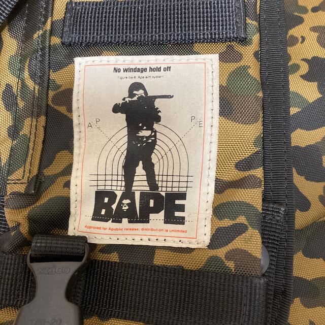 A BATHING APE(アベイシングエイプ)のA BATHING APE リュック メンズのバッグ(バッグパック/リュック)の商品写真