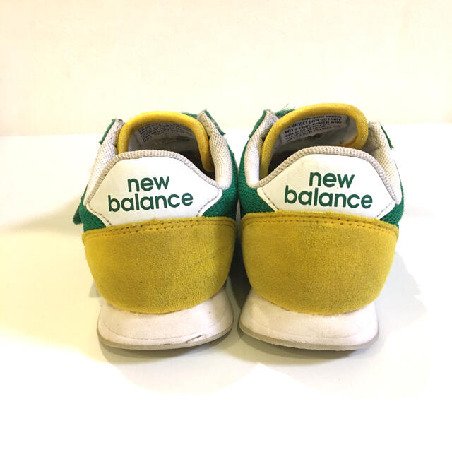 New Balance(ニューバランス)のNew Balance  キッズ　KV220BDP  GR/YE 17.5cm  キッズ/ベビー/マタニティのキッズ靴/シューズ(15cm~)(スニーカー)の商品写真