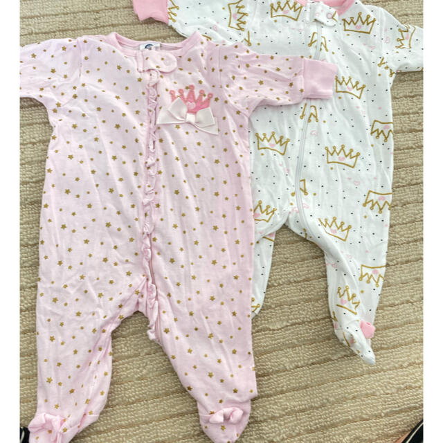 Gerber(ガーバー)のGerber カバーオールセット キッズ/ベビー/マタニティのベビー服(~85cm)(カバーオール)の商品写真