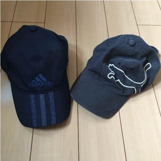 アディダス(adidas)のadidas&puma  キャップセット(キャップ)