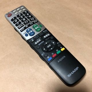 シャープ(SHARP)のSHARP テレビリモコン GA826WJSA(テレビ)