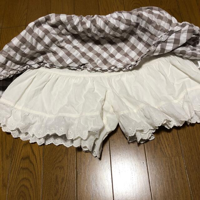 KP(ニットプランナー)のキュロットスカート キッズ/ベビー/マタニティのキッズ服女の子用(90cm~)(パンツ/スパッツ)の商品写真