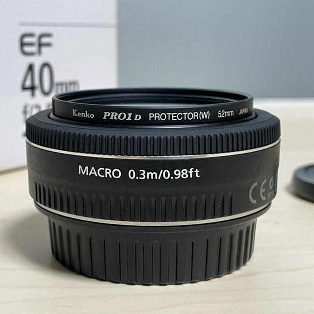 Canon EF 40mm F2.8 STM パンケーキレンズ フィルター付 Canon EF 40mm F2.8 STM パンケーキレンズ フィルター付