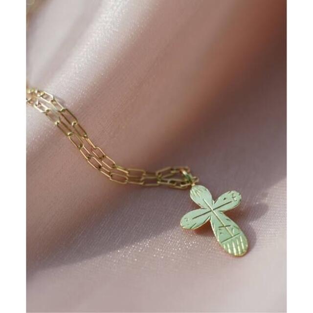 DEUXIEME CLASSE(ドゥーズィエムクラス)のDeuxieme Classe GIGI/ジジ　18K CROSS CHARM レディースのアクセサリー(ネックレス)の商品写真