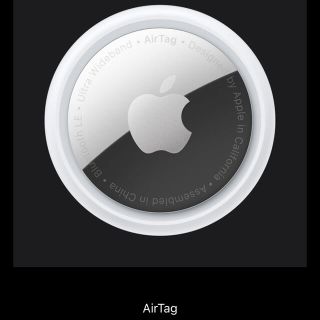 アップル(Apple)のAirTag(その他)