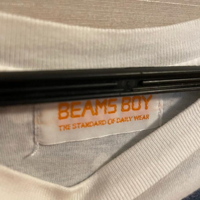 BEAMS BOY(ビームスボーイ)のBEAMSBOY　襟　Tシャツ レディースのトップス(Tシャツ(半袖/袖なし))の商品写真