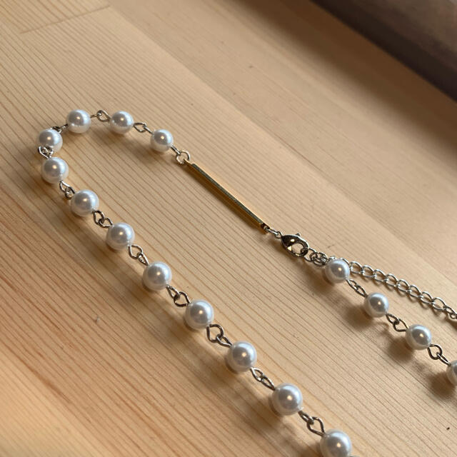 KAPITAL(キャピタル)のパールネックレス　pearl  necklace  メンズのアクセサリー(ネックレス)の商品写真