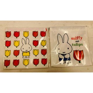 ミッフィー　miffy 巾着　コップ袋　小物入れ(ランチボックス巾着)