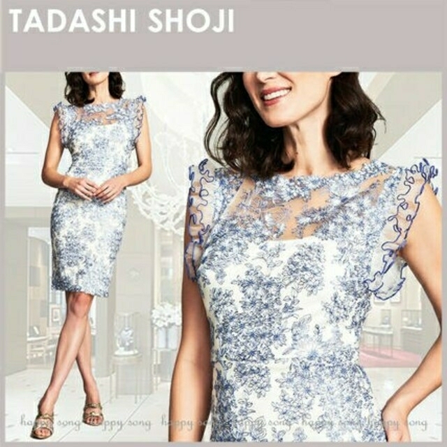 新品TADASHI SHOJI AnaisワンピースUS4