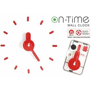 セール☆On Time Wall Clock☆壁掛け時計☆11色(掛時計/柱時計)