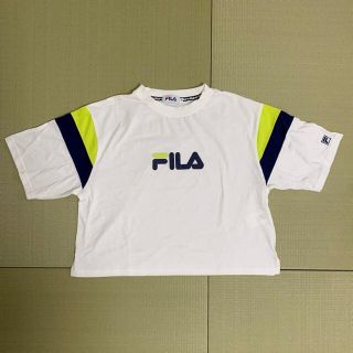 フィラ(FILA)のFILA 切り替えTシャツ ホワイト 半袖(Tシャツ(半袖/袖なし))