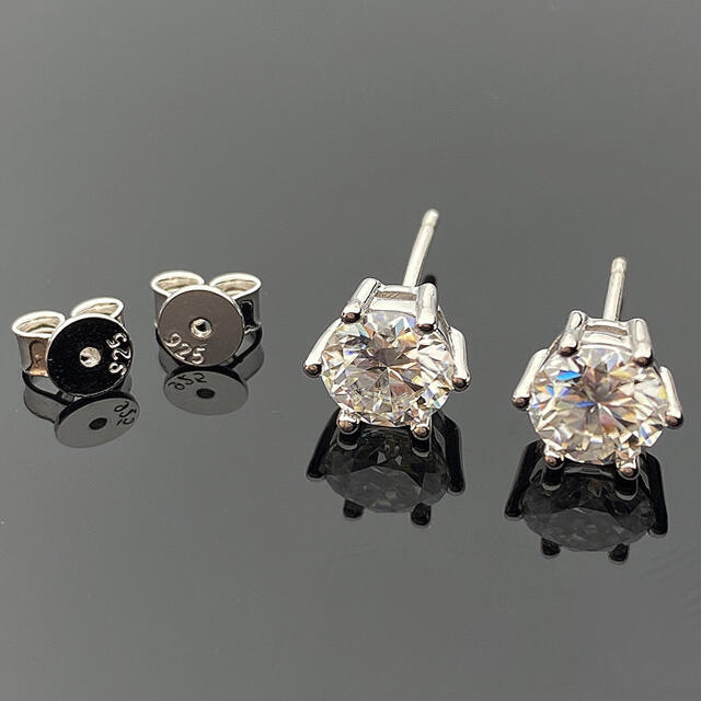 2.0ct 鑑定済み 最高級グレードモアサナイト プラチナ加工 4