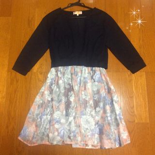 ミニマム(MINIMUM)の【お買得】MINIMUM MINIMUM 花柄セットアップワンピース(ひざ丈ワンピース)