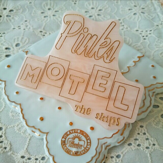 the skips ⭐ pinks motel ⭐ クリップ バレッタ san