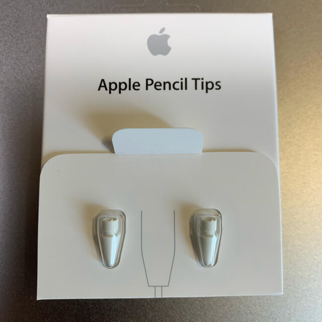 iPad(アイパッド)のApple Pencil Tips 新品 純正 替え芯 アップルペンシル チップ スマホ/家電/カメラのPC/タブレット(PC周辺機器)の商品写真