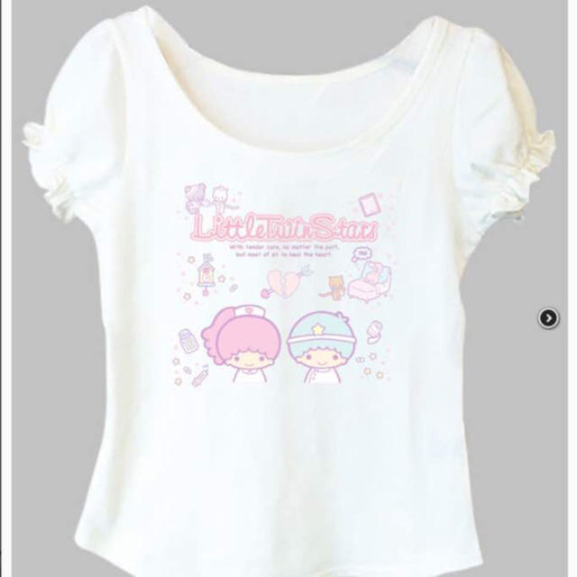 syrup.(シロップ)のrosemarieサンリオキキララコラボTシャツsyrup. レディースのトップス(Tシャツ(半袖/袖なし))の商品写真