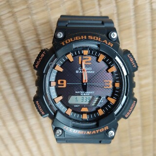 カシオ(CASIO)のCASIO　ソーラー腕時計　AQ-S810W(腕時計(アナログ))