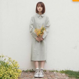 フラワー(flower)のidem シャツワンピース💐(ロングワンピース/マキシワンピース)