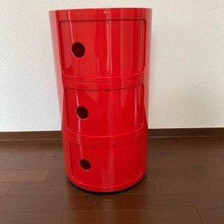 カルテル(kartell)の美品　カルテル　コンポニビリ　3段　リプロダクト(リビング収納)