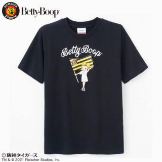 サンリオ(サンリオ)の阪神タイガース　BETTYBOOP　ベティちゃん　★新品★　Tシャツ　M(Tシャツ/カットソー(半袖/袖なし))