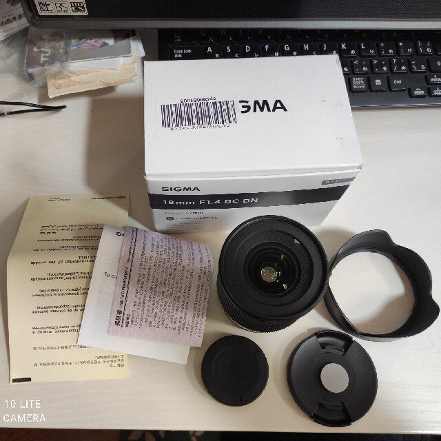 ショッピング超高品質 SIGMA 16mm F1.4 DC DN マイクロフォーサーズ用 スマホ/家電/カメラ