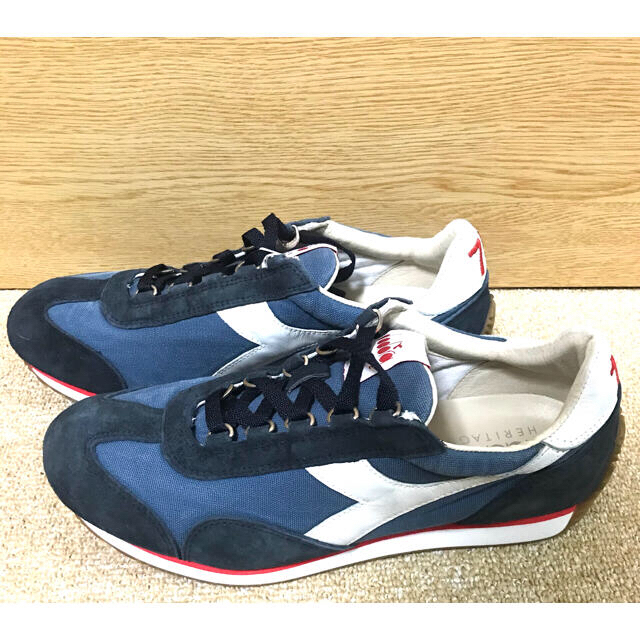 DIADORA(ディアドラ)の新品 diadora helitage 174735 EQUIPE H ネイビー メンズの靴/シューズ(スニーカー)の商品写真