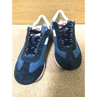 ディアドラ(DIADORA)の新品 diadora helitage 174735 EQUIPE H ネイビー(スニーカー)