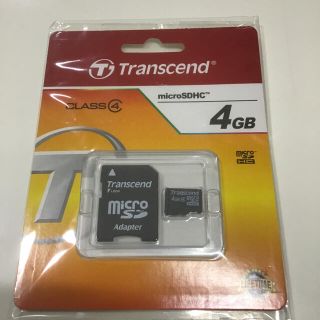 トランセンド(Transcend)のTRANSCEND microSDHC 4G class4(PC周辺機器)