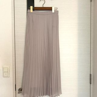 ユニクロ(UNIQLO)のユニクロ　プリーツスカート　ロングスカート(ロングスカート)