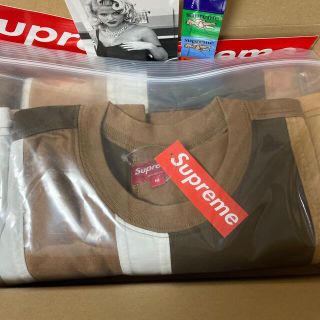 シュプリーム(Supreme)のSupreme Reconstructed S/S Top BROWN-M(Tシャツ/カットソー(半袖/袖なし))