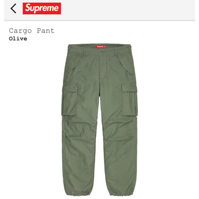 Supreme Cargo Pant 34