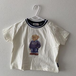 ポロラルフローレン(POLO RALPH LAUREN)のポロベア　Ｔシャツ　ホワイト　95(Tシャツ/カットソー)