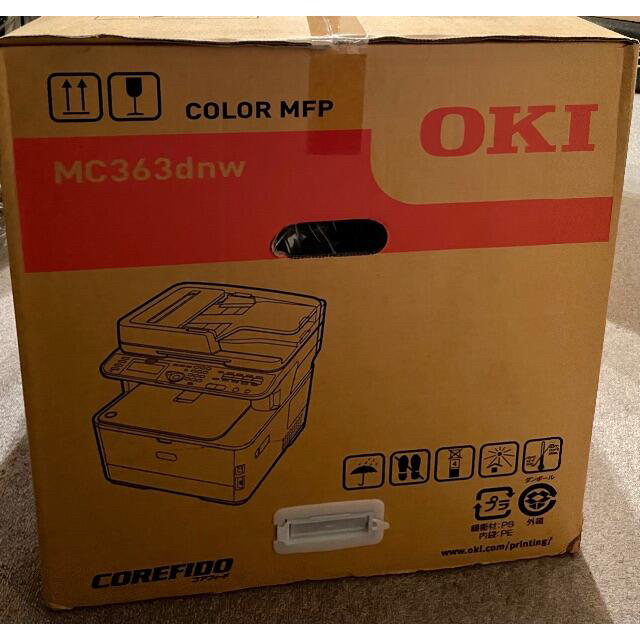 OKI MC363dnw カラーレーザープリンターFAX複合機 1