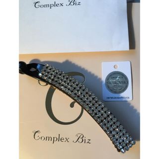 コンプレックスビズ(Complex Biz)の ミミコ様 専用Complex Biz バナナクリップ  クリア&ゴールドセット(バレッタ/ヘアクリップ)