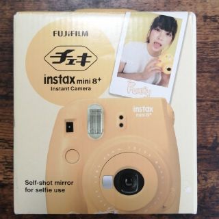 フジフイルム(富士フイルム)のチェキ　FUJI FILM INSTAX MINI 8+(フィルムカメラ)