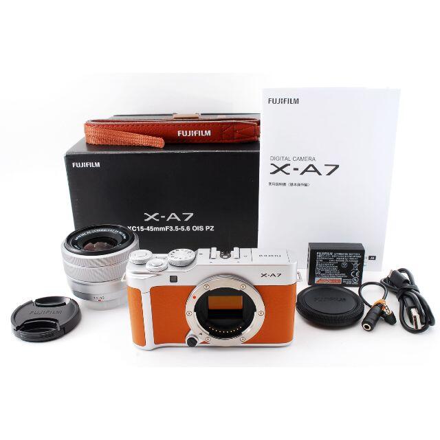 【美品】富士フィルム FUJIFILM X-A7 15-45mm レンズキット