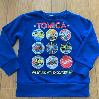 タカラトミー(Takara Tomy)の110㎝　トミカ　トレーナー(Tシャツ/カットソー)