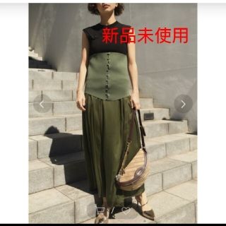 アメリヴィンテージ(Ameri VINTAGE)の値下げしました　AMERI 新品 MEDI NARROW LINE SKIRT(ロングスカート)