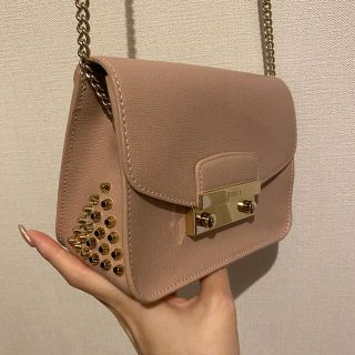 フルラ(Furla)のフルラ　スタッズ付きチェーンバック(ショルダーバッグ)