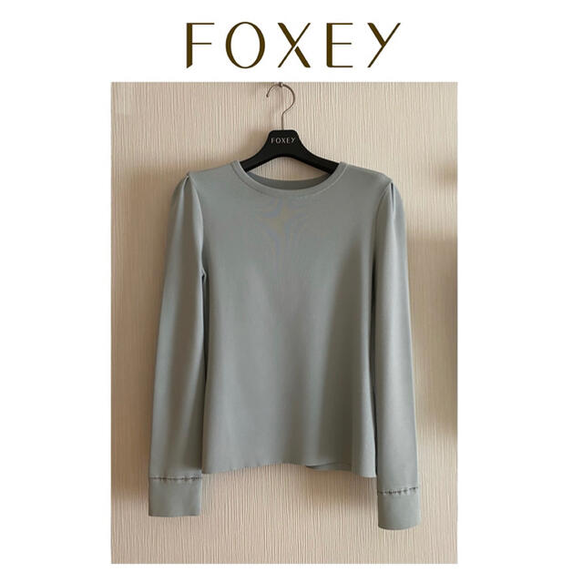 FOXEY(フォクシー)の4/27迄　定価48,600円　FOXEY Simple Long Sleeve レディースのトップス(カットソー(長袖/七分))の商品写真