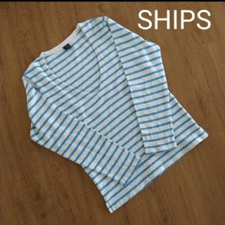 シップス(SHIPS)のSHIPS　ボーダーカットソー(カットソー(長袖/七分))