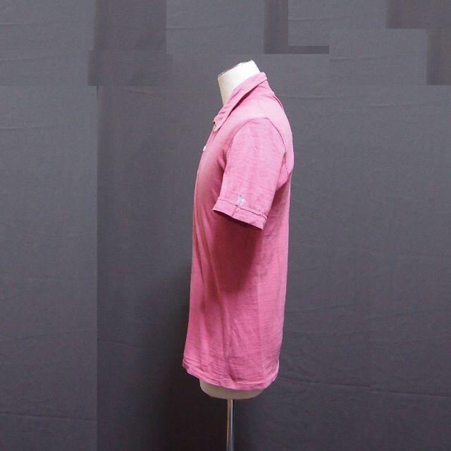 良品!ハリウッドランチマーケット　ラクダ刺繍　ポロシャツ　ピンク 1