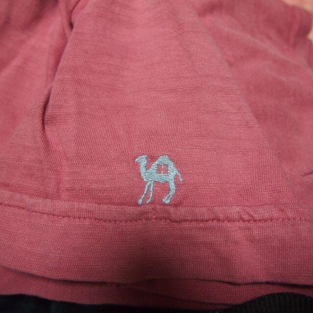 良品!ハリウッドランチマーケット　ラクダ刺繍　ポロシャツ　ピンク 4