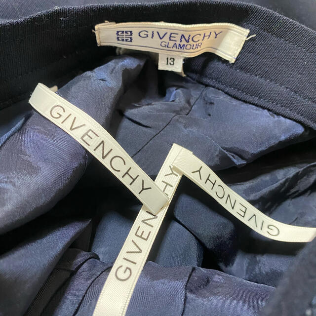 GIVENCHY(ジバンシィ)の90s ジバンシー スラックス ネイビー 2タック old 古着 レディースのパンツ(その他)の商品写真