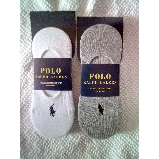 POLO RALPH LAUREN(ポロラルフローレン)のfusabowさまご確認用　ラルフローレンレディース3足セット✕2セット新品です レディースのレッグウェア(ソックス)の商品写真